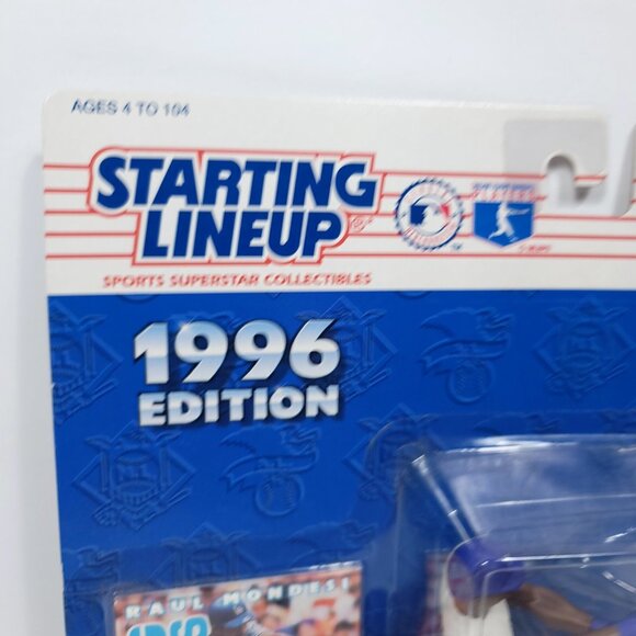 1996 Starting Lineup SLU 4" Action Figure MLB Raul Mondesi Los Angeles Dodgers - Picture 4 of 5
